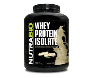 NutraBio Whey Protein Isolate 5lb