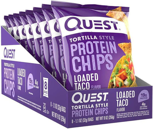 Quest™ Tortilla Style Protein Chips (8 Bags)