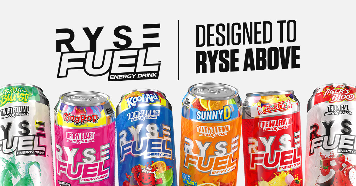 Ryse Fuel Energy Drink (12 Pack)